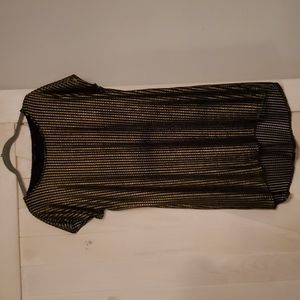 Dex gold and black tunic